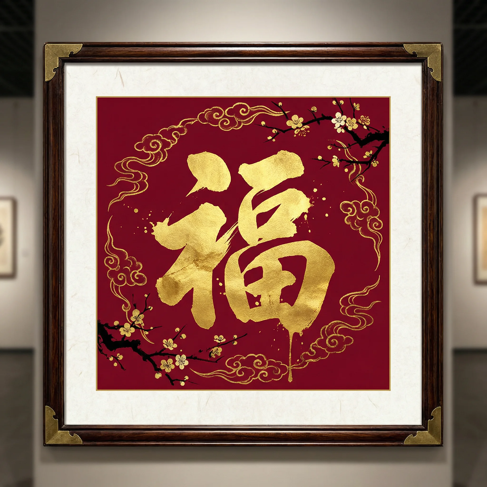 历代名家书法福字作品 - 体育竞彩